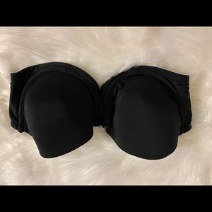 F&F black strapless bra